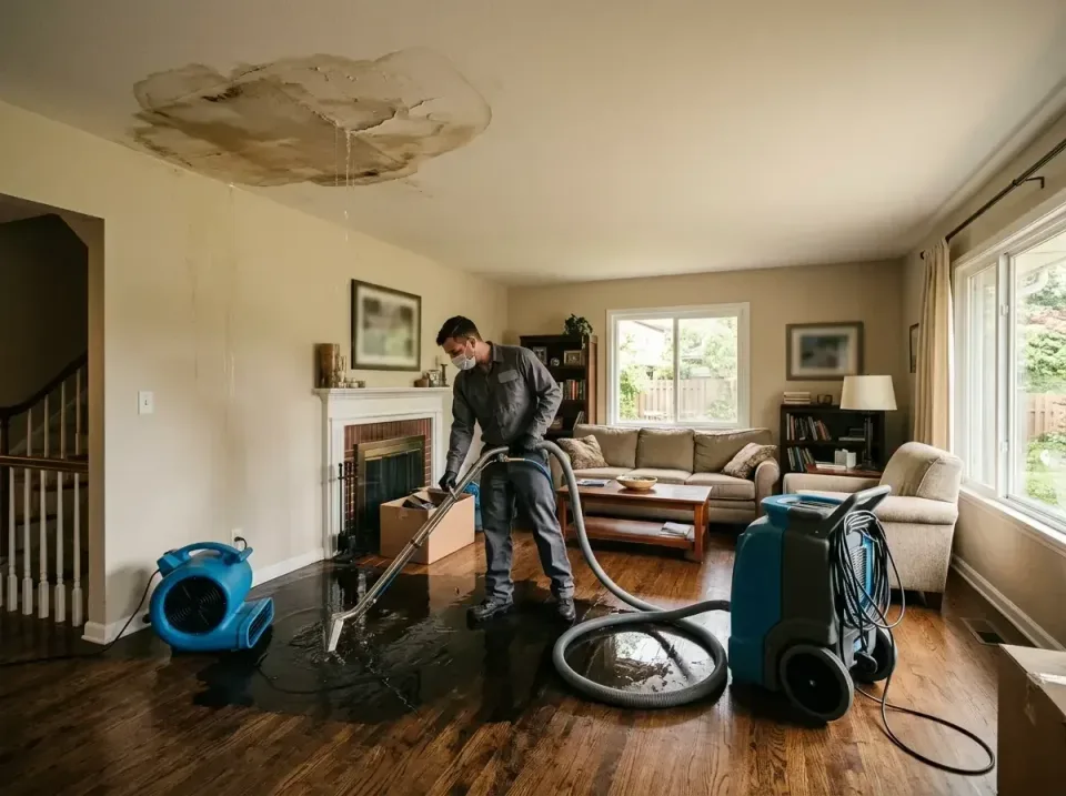 attic-pipe-burst-ceiling-drip-008 — frequently asked questions, Water Damage Restoration & Carpet Care in Clarkson Valley, MO